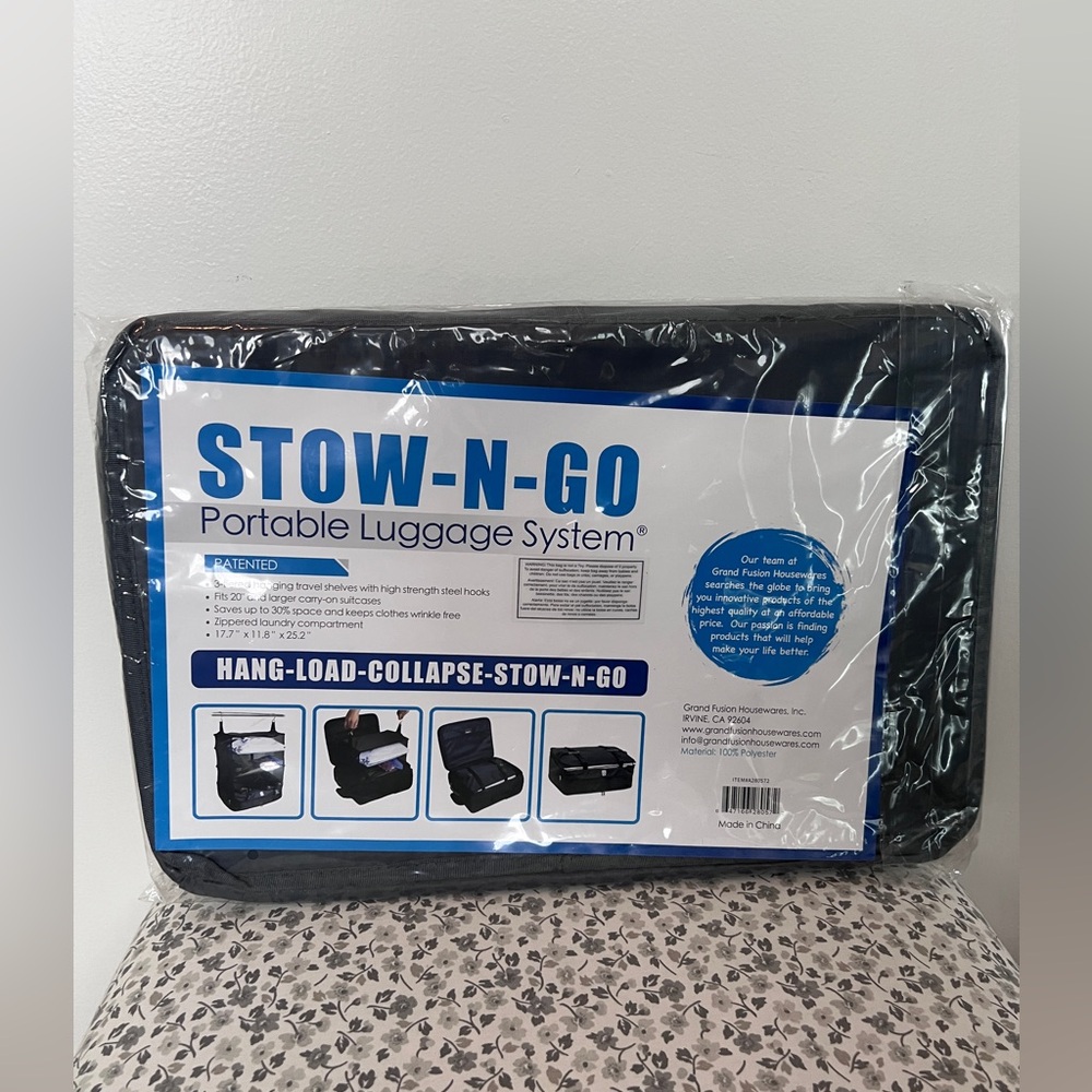 Gray Portable Luggage System